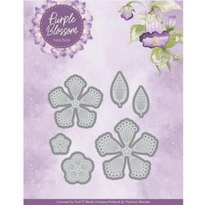 Find It Trading Precious Marieke Purple Blossom - Blossom Fantasy Flowers